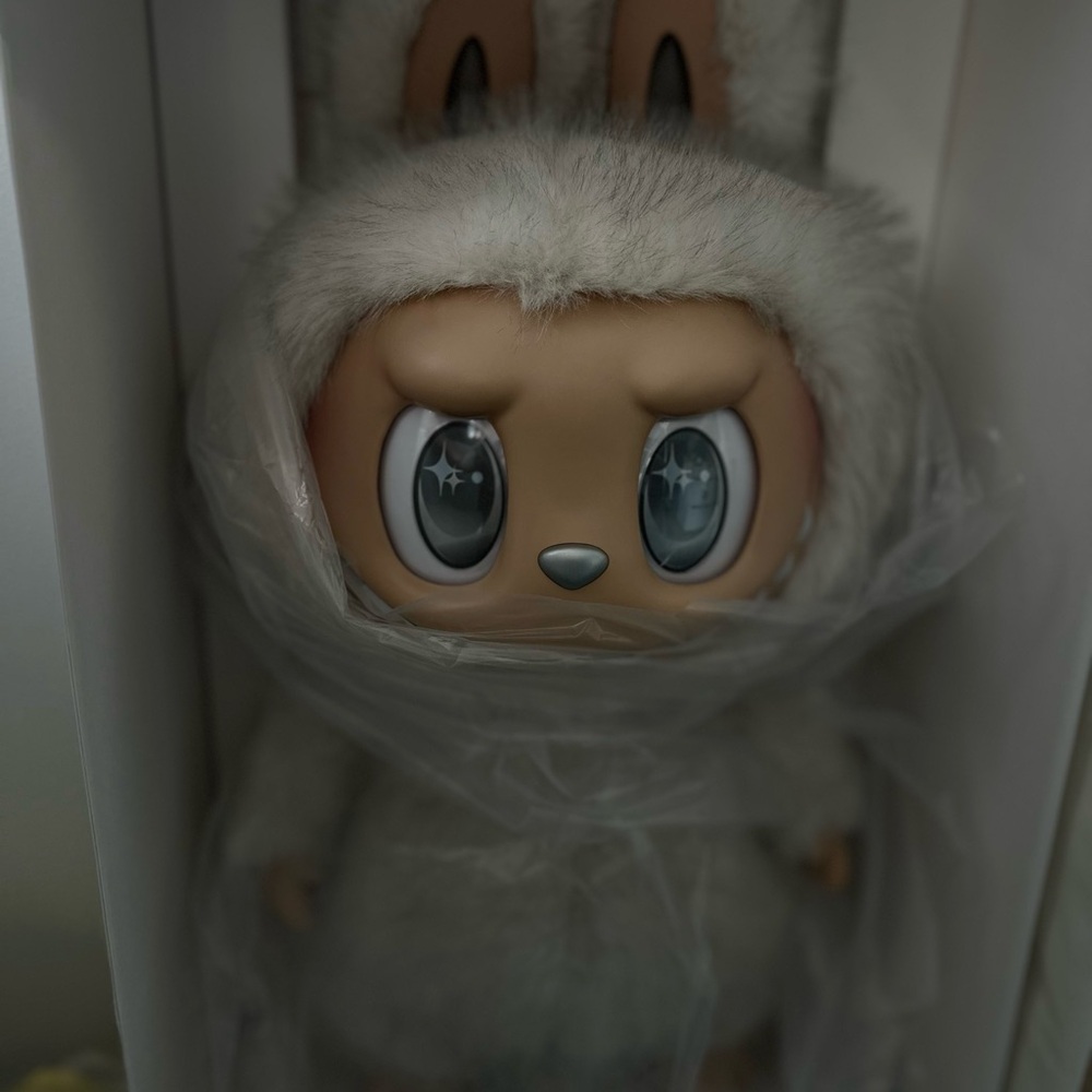 Cute Plush Bunny Toy with Big Eyes